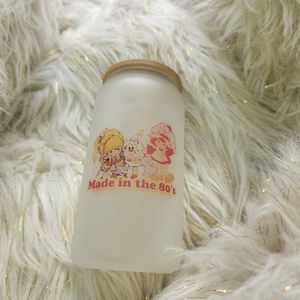 Made in the 80s glass cup